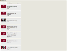 Tablet Screenshot of katpod.provector.dk